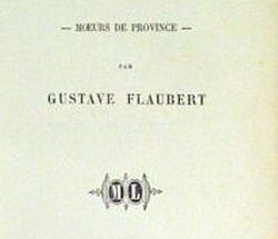 Flaubert: Bovaryné olvasónapló