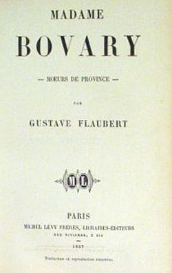 Flaubert: Bovaryné olvasónapló
