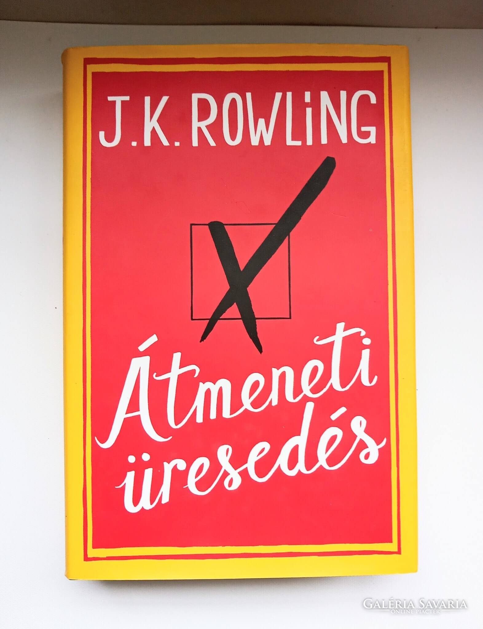 J. K. Rowling: Átmeneti üresedés olvasónapló